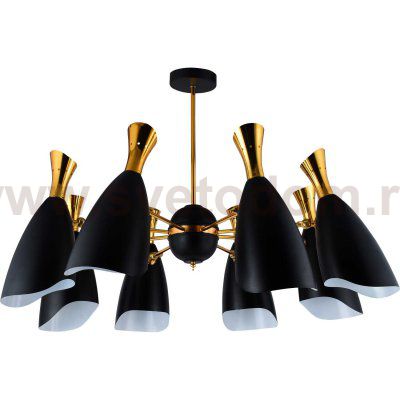 Люстра потолочная на штанге Stilfort 2059/02/08P Ricon