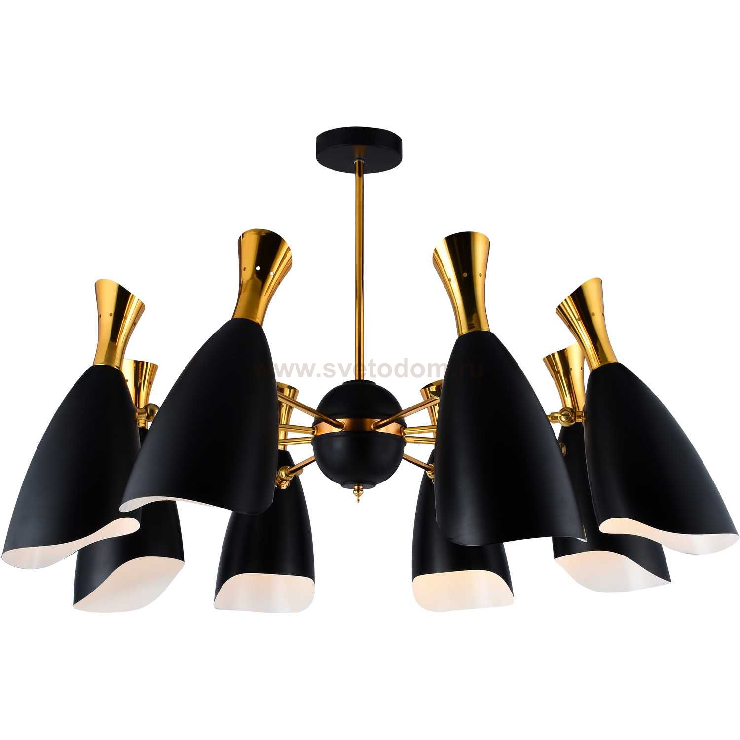 Люстра потолочная на штанге Stilfort 2059/02/08P Ricon