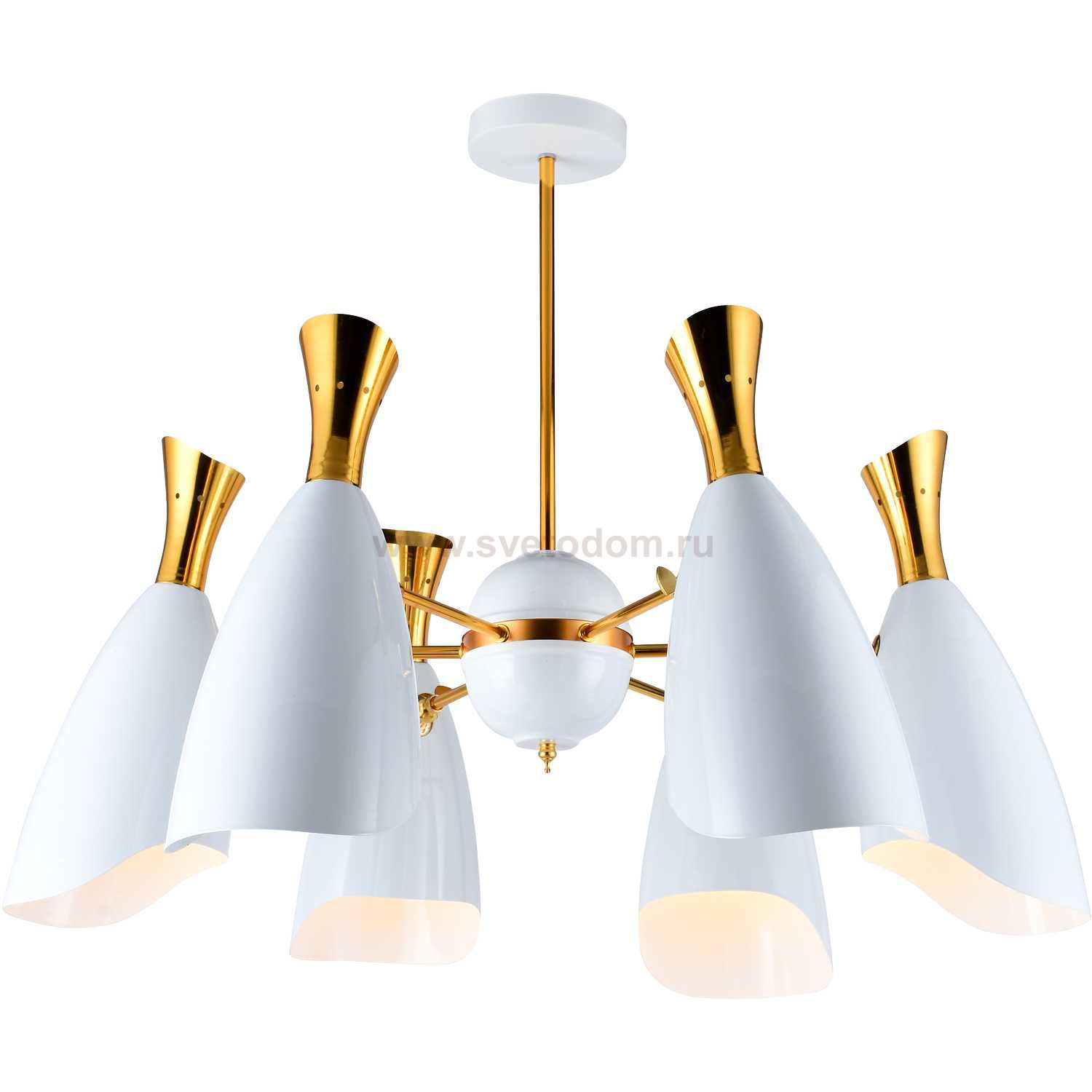 Люстра потолочная на штанге Stilfort 2060/01/06P Ricon