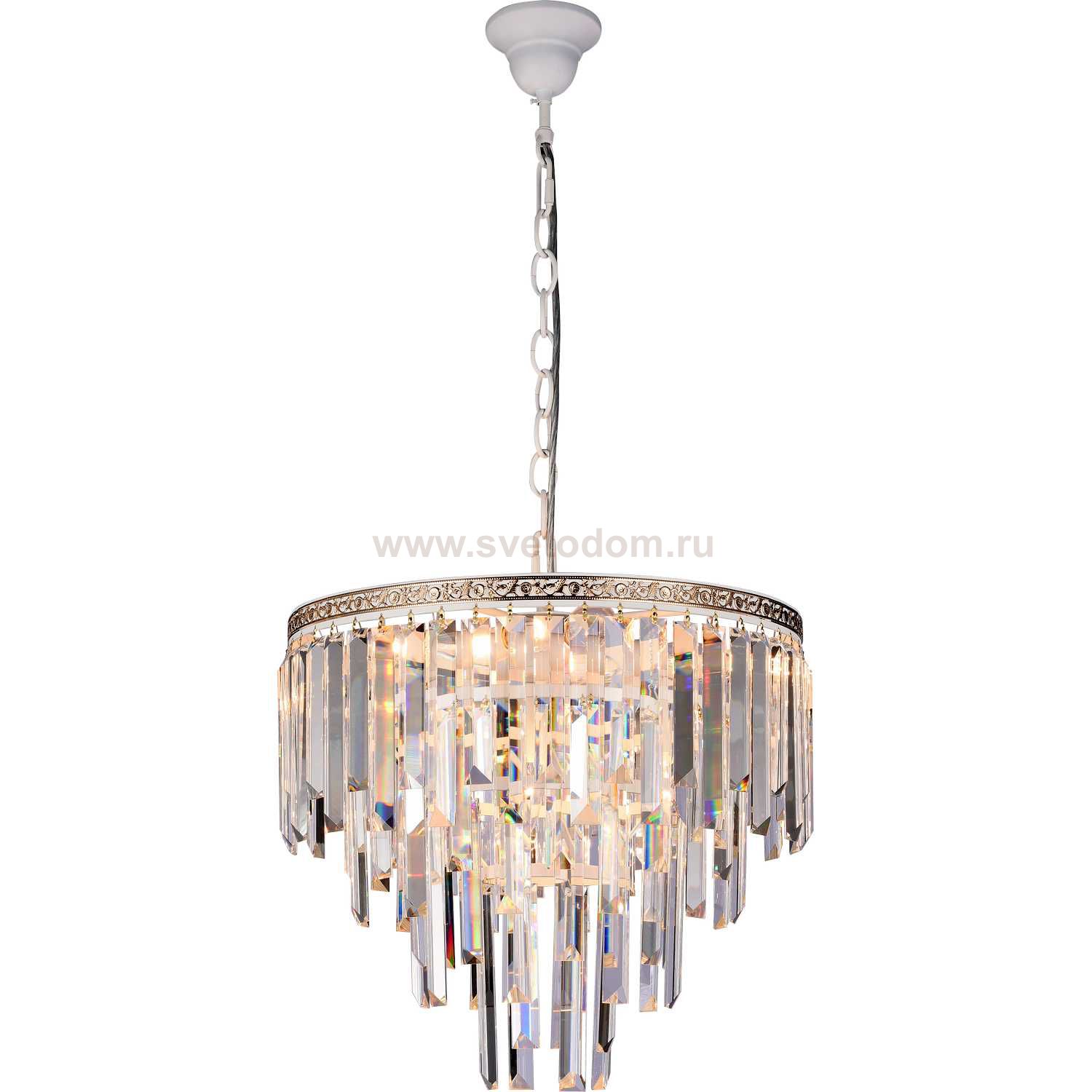 Люстра подвесная хрустальная Stilfort 2110/03/06P Kristalina