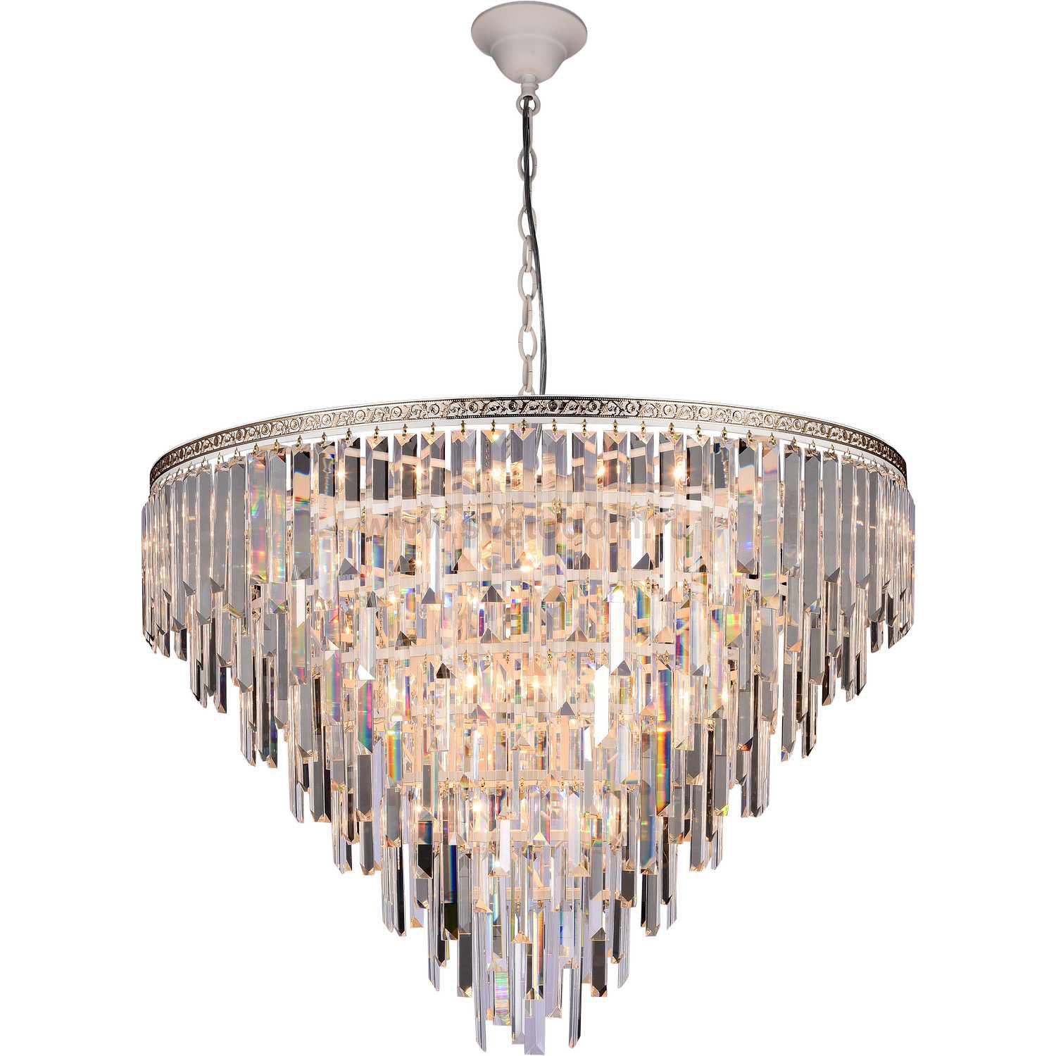 Люстра подвесная хрустальная Stilfort 2110/03/18P Kristalina