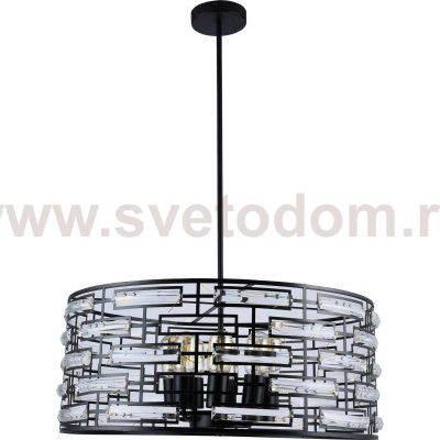 Люстра потолочная на штанге хрустальная Stilfort 3006/00/08P Ariscani