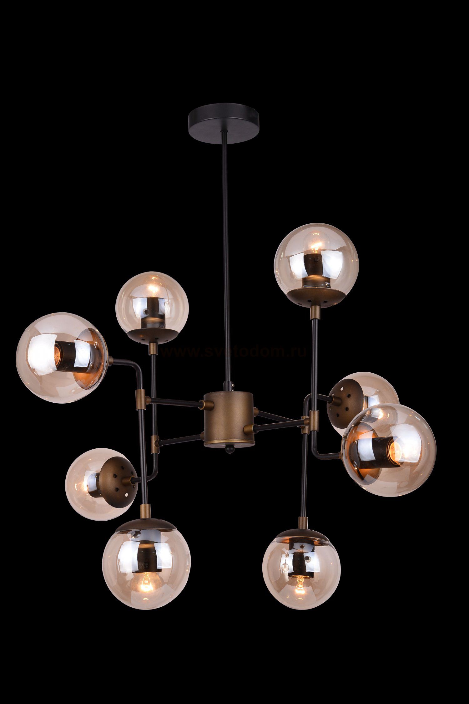 Люстра потолочная на штанге Stilfort 3009/03/08P Ramo