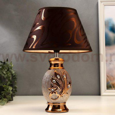 Лампа настольная керамика 