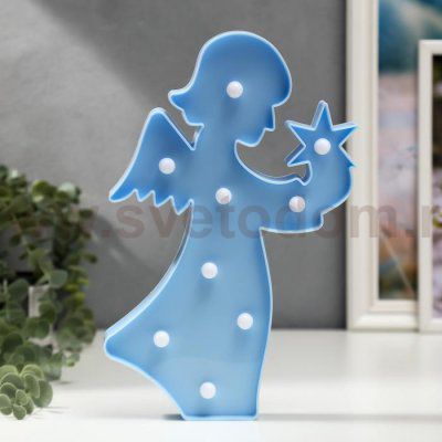 Ночник пластик от батареек 2АА 