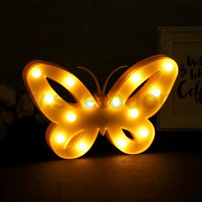 Ночник пластик от батареек 2АА 