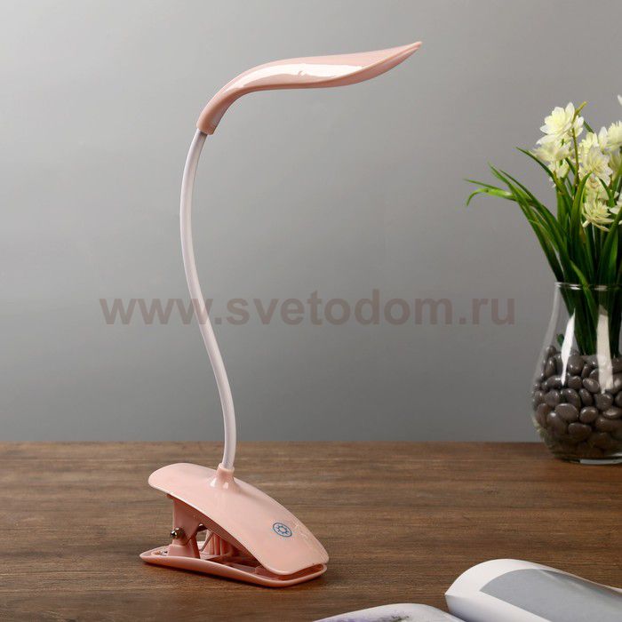 Лампа настольная сенсор на прищепке 