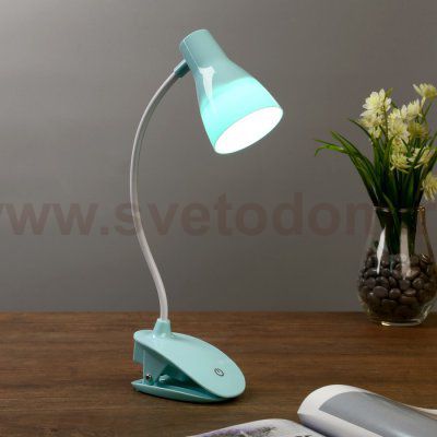 Лампа настольная сенсор на прищепке 