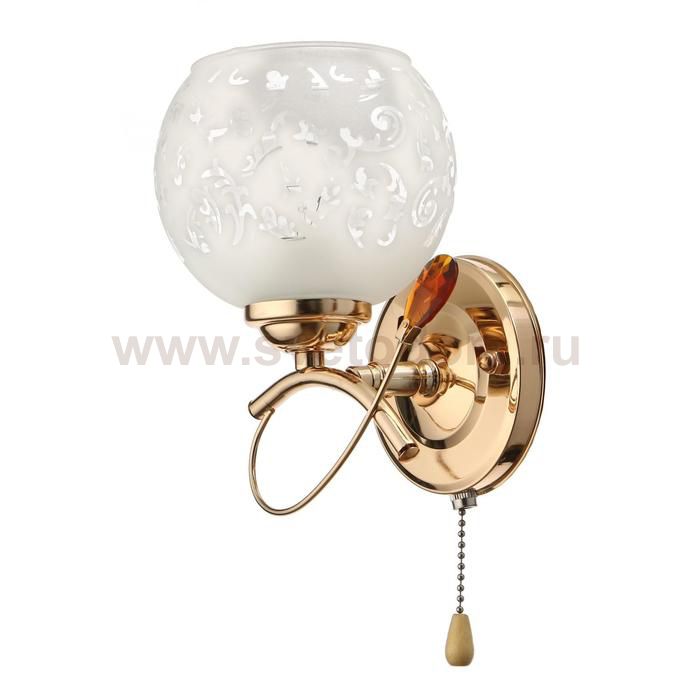 Бра 3905-159/1 40Вт E27 золото