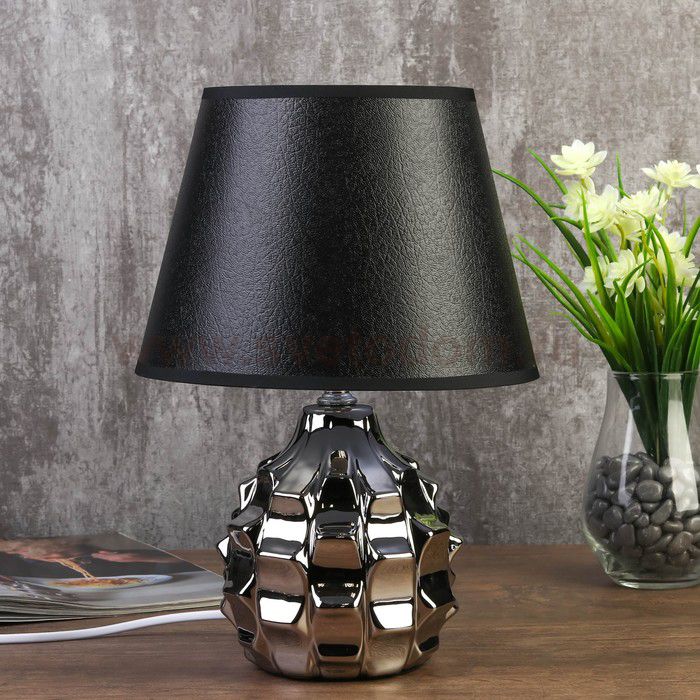 Лампа настольная 7555101TL/1 E14 40Вт хром 22х22х32 см