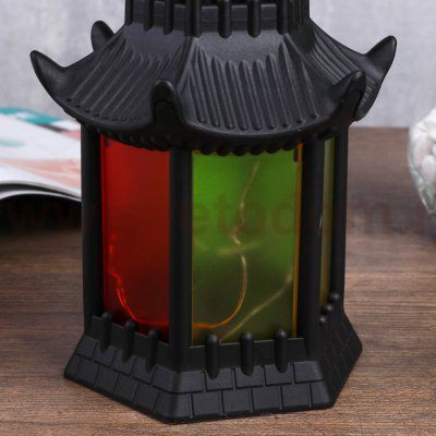 Ночник 9314183N LED батарейки 3ААА черный 11х12,5х24,5 см