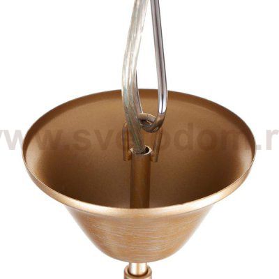 Люстра 65071916/5FG E14 40Вт золото 56х56х71 см.