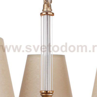 Люстра 65071916/5FG E14 40Вт золото 56х56х71 см.