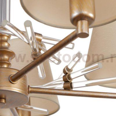 Люстра 65071916/5FG E14 40Вт золото 56х56х71 см.