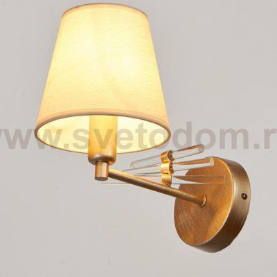 Бра 65071916/1FG E14 40Вт золото 14х26х23 см.