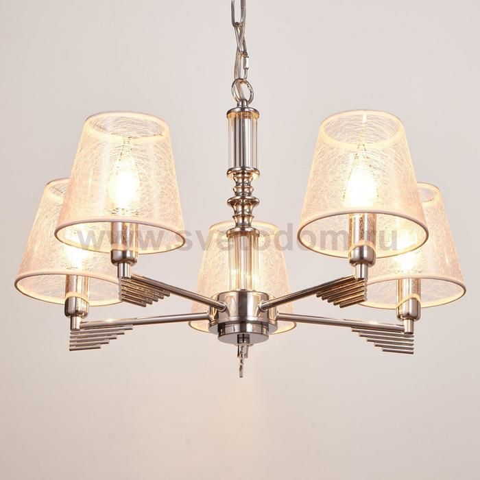 Люстра 65071912/5CR E14 40Вт хром 56х56х71 см.