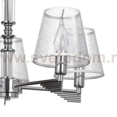 Люстра 65071912/5CR E14 40Вт хром 56х56х71 см.