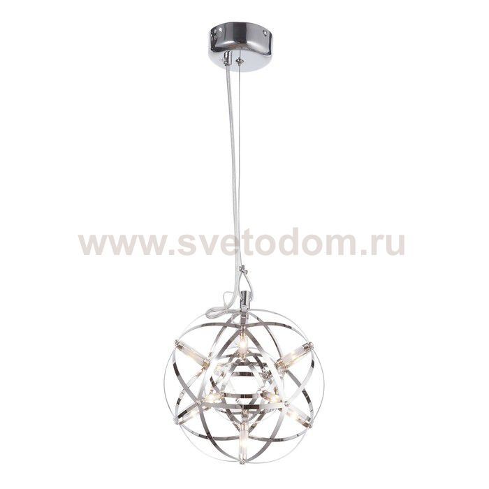 Люстра 669701/12 LED 7,2Вт 4000К хром 20х20х150 см