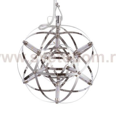 Люстра 669701/12 LED 7,2Вт 4000К хром 20х20х150 см