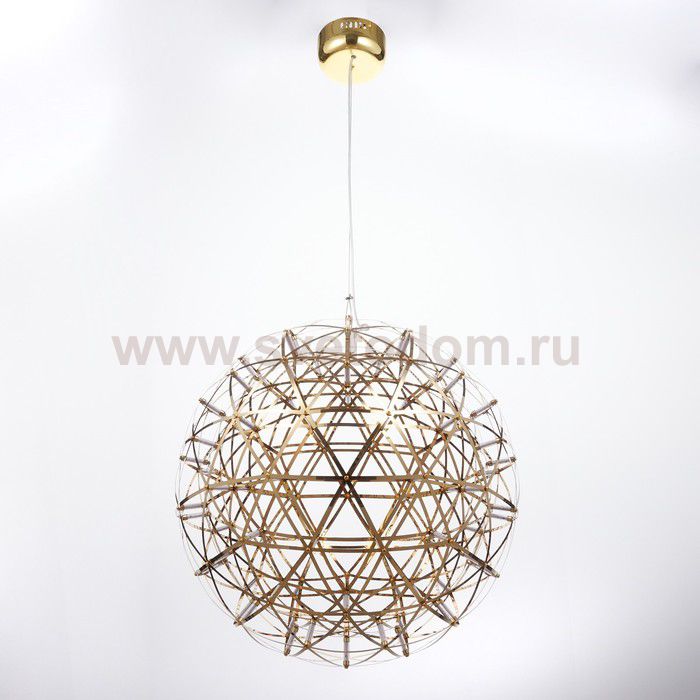 Люстра 669712/92 LED 55,2Вт 3000К золото 60х60х150 см