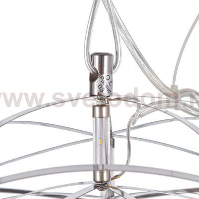 Люстра 669713/92 LED 55,2Вт 4000К хром 80х80х150 см