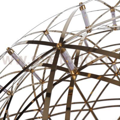 Люстра 669714/92 LED 55,2Вт 3000К золото 80х80х150 см