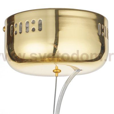 Люстра 669714/92 LED 55,2Вт 3000К золото 80х80х150 см