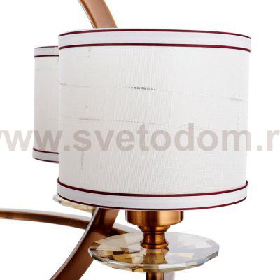 Люстра 671002/6 E27 40Вт медь-золото 61х61х90 см