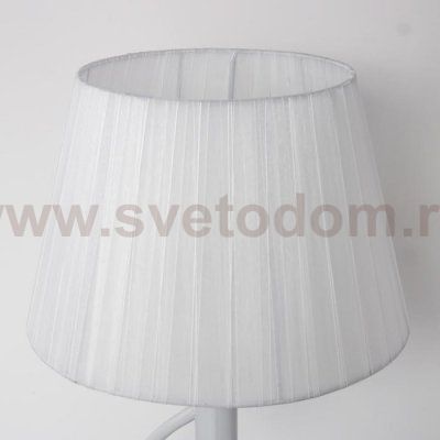 Торшер с часами 4416226T/2 E27 40Вт белый 63х55х172 см