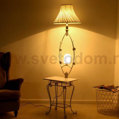 Торшер 4416227T/2 E27 40Вт белый 55х46х168 см