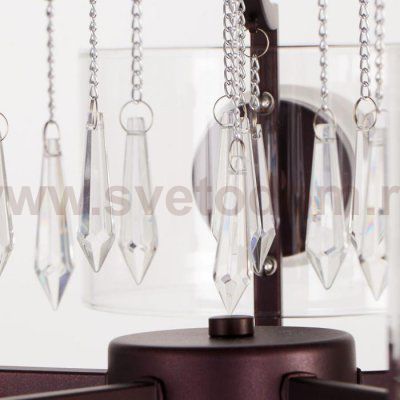 Люстра 669605/5 Е14 40Вт кофе 60х60х39 см