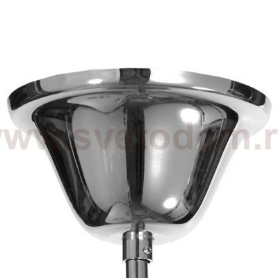 Люстра 669607/5 Е14 40Вт хром-черный 73х73х46 см