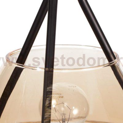 Люстра 669607/5 Е14 40Вт хром-черный 73х73х46 см