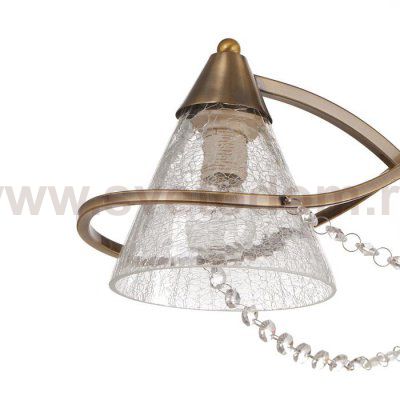 Люстра 669609/3 Е14 40Вт бронза 59х59х44 см