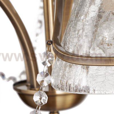 Люстра 669610/5 Е14 40Вт бронза 59х59х44 см