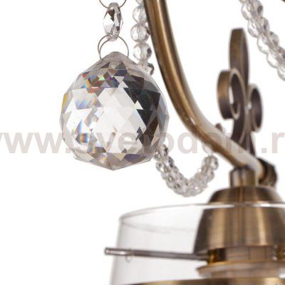 Люстра 669613/3 Е14 40Вт бронза 58х58х43 см