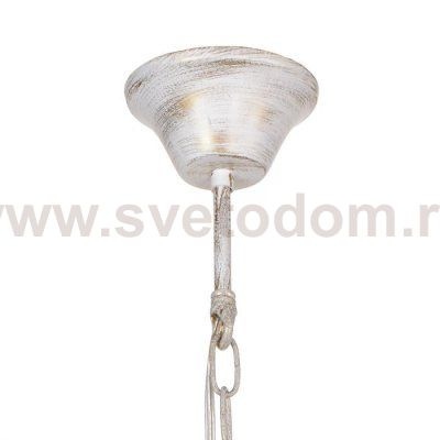 Люстра 669616/5 Е14 40Вт белый патинированное золото 64,5х64,5х38 см