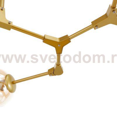 Люстра 2403162/6 E27 40Вт золото 130х130х50 см