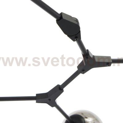 Люстра 2403163/6 E27 40Вт черный 130х130х50 см