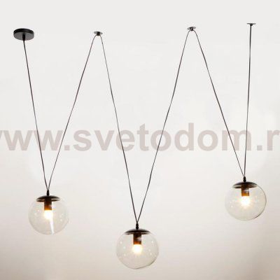 Светильник 2403168/3 E27 40Вт черный