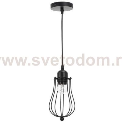 Светильник 2403171/1 E27 40Вт черный 11х11х122 см