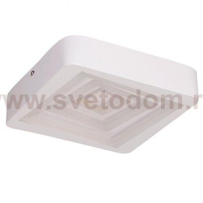 Светильник 671147/1 LED 58Вт 3 режима 3000-6000К белый 25х25х5 см