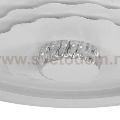 Светильник с ПДУ 671146/1 LED 154Вт диммер 3 режима 3000-6000К белый 48х48х8 см