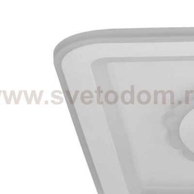 Светильник с ПДУ 671147/1 LED 150Вт диммер 3 режима 3000-6000К белый 48х48х8 см