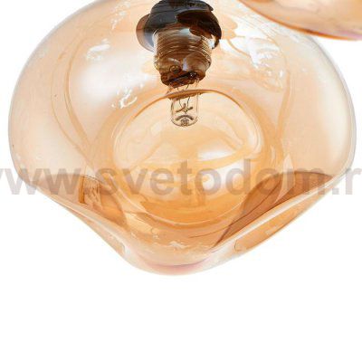 Люстра 670803/4 G9 40Вт черный-золото 50х50х30 см