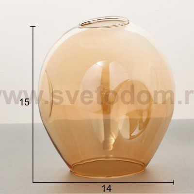 Люстра 670808/5 E27 40Вт черный-золото 61х61х39 см