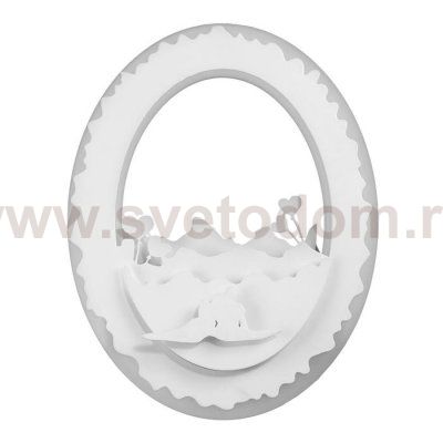 Бра 671218B/1 LED 27Вт 3000-4000К белый