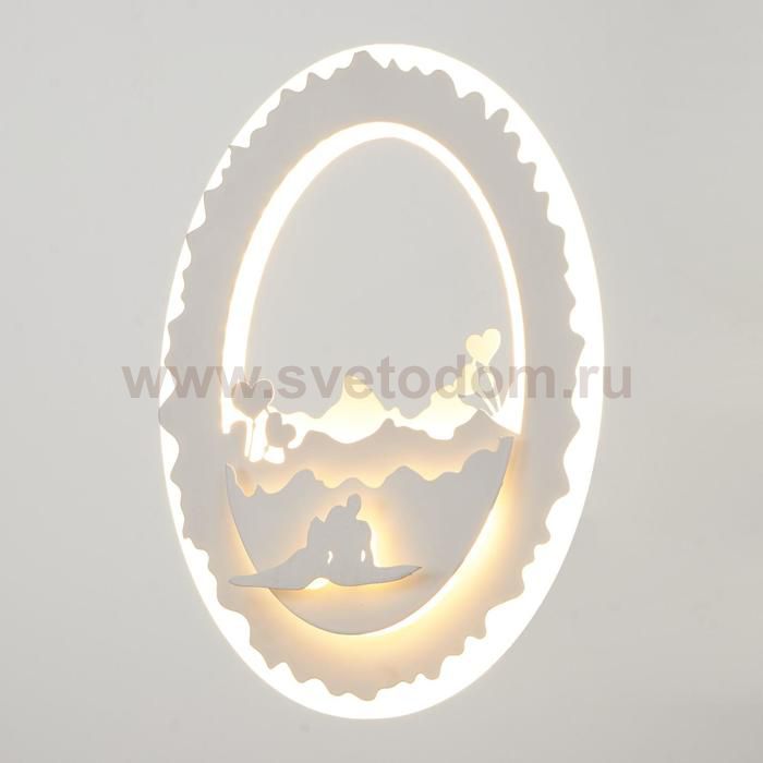 Бра 671218B/1 LED 27Вт 3000-4000К белый