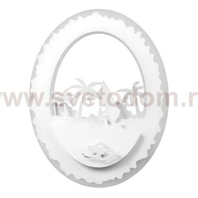 Бра 671219B/1 LED 27Вт 3000-4000К белый