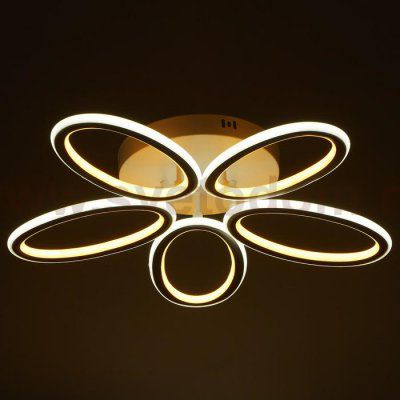 Люстра 8004672/5 LED 120Вт 3000К 6000К белый 64,5х64,5х8 см